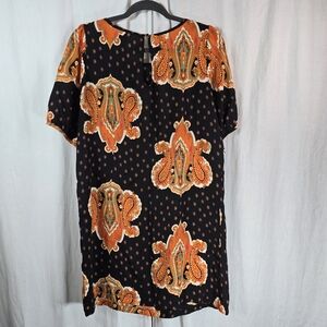 Charlotte Russe womens short-sleeved  midi dress RN101331 size large ora…